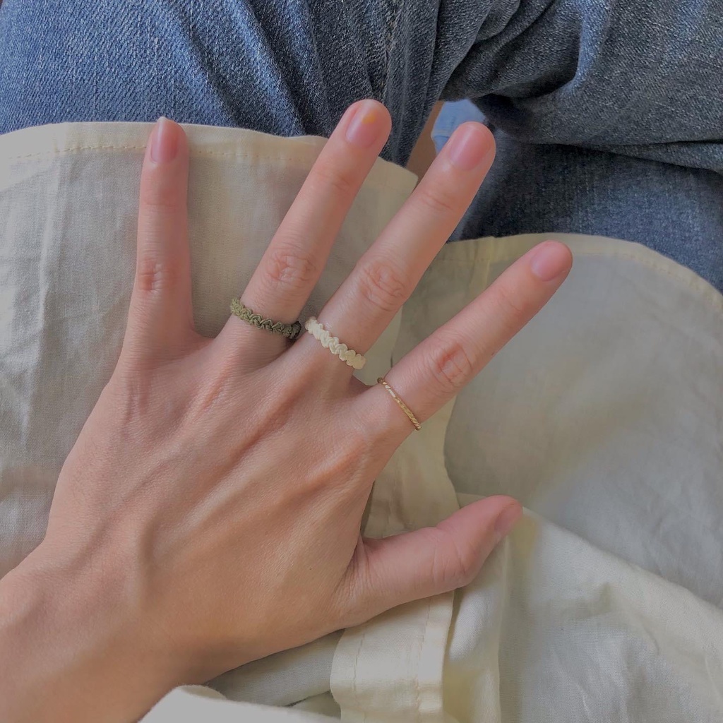 Nhẫn handmade phong cách Hàn Quốc