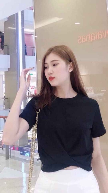 Sét crt xoắn quần ống rộng tuyết mưa(ib chọn màu)