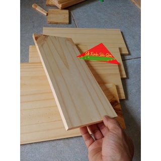 Thanh gỗ thông mới đẹp dài 30cm, rộng 12cm, dày 1cm bào láng đẹp 4 mặt thích hợp trang trí, làm kệ, DIY