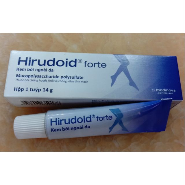 kem bôi ngừa huyết khối , Ngừa viêm tỉnh mạch Hirudoid Forte