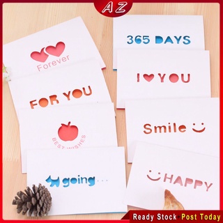 Thiệp Chúc Mừng Ngày Cưới / Giáo Viên Thiết Kế Đục Lỗ Độc Đáo Sáng Tạo