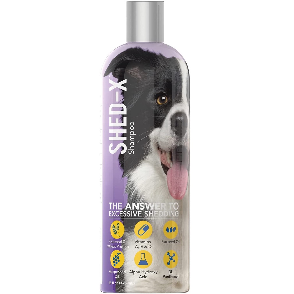 Shed-x sữa tắm cho chó hương bưởi ngừa rụng lông 473ml