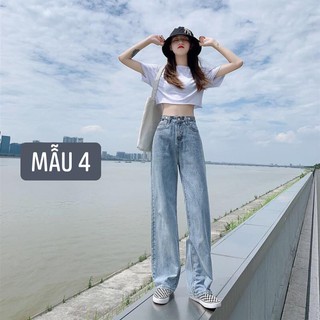 [SẴN] QUẦN JEANS NÚT BẤM (có bill +ảnh thật điện tử mua hàng tại Trung)