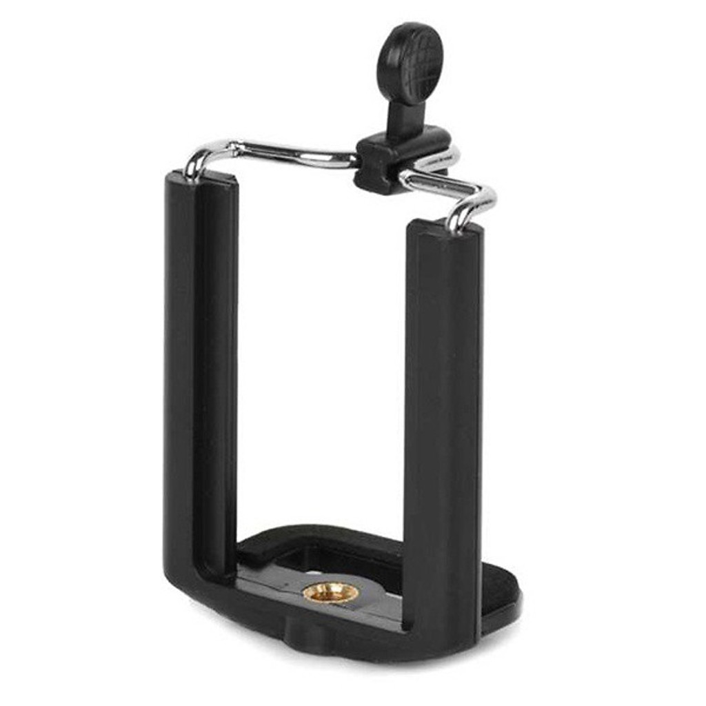 Kẹp điện thoại gắn chân tripod. ren chuẩn 1/4 inch
