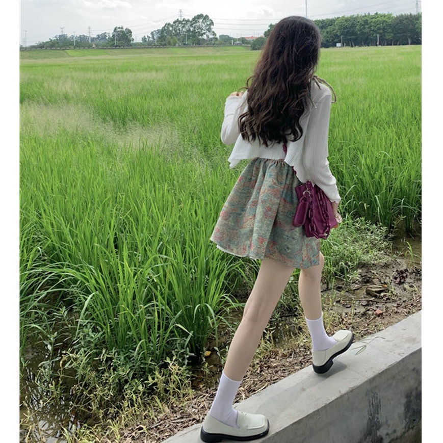 Đầm Hai Dây Kiểu Cổ Điển Thời Trang Mùa Hè Hàng Mới 2022