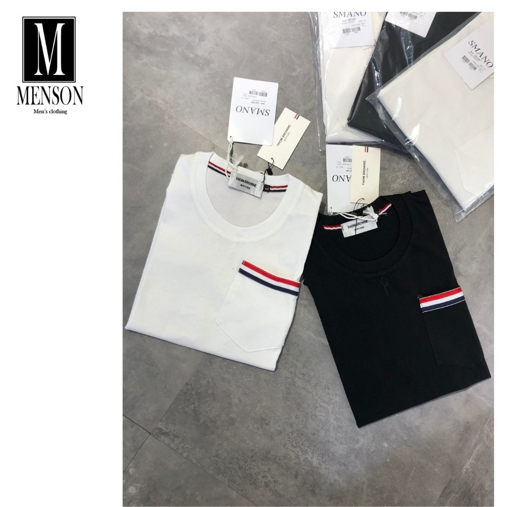 ⭐️SIÊU PHẨM⭐️Áo Phông Nam ngắn tay viền túi basic hàng hiệu cao cấp - Áo Thun Nam Chất Mát Mùa Hè MENSON M2004 | BigBuy360 - bigbuy360.vn