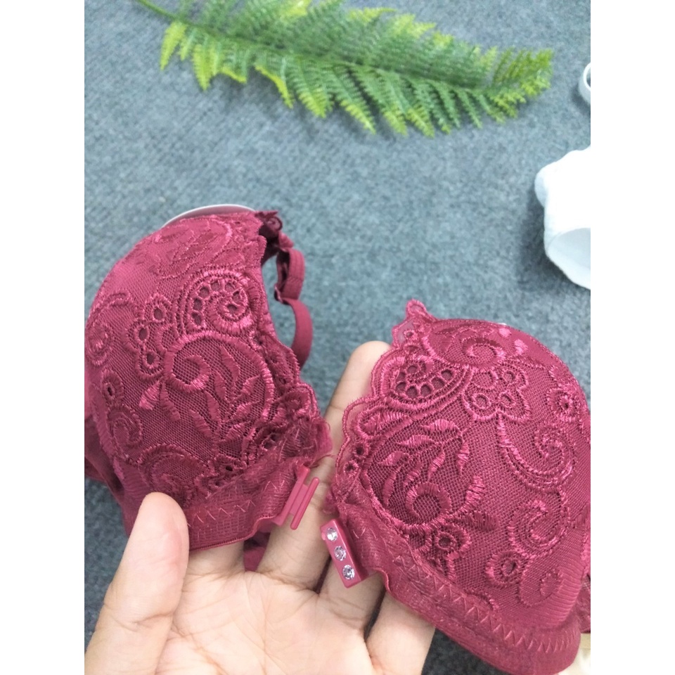 (Hàng loại 1) Áo Ngực, áo lót nữ cài trước mút mỏng thông hơi thoáng mát có gọng, thêu hoa xinh xắn. | BigBuy360 - bigbuy360.vn