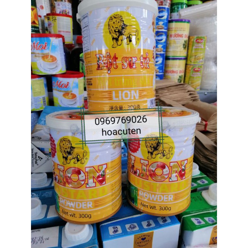 bột sư tử 300g chuẩn xịn