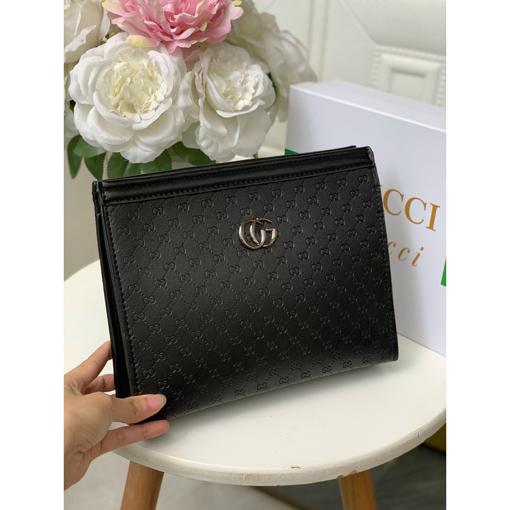 [Giá sỉ] full box Ví Cầm Tay Clutch Nam nữ Da  Mềm Đẹp Nhiều Ngăn Đựng Ipad  Siêu Tiện Dụng