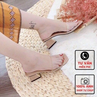 Guốc cao gót 5p quai trong mã n4