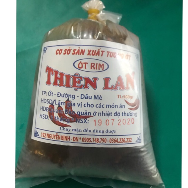 [ Hàng mới ]Tương ớt rim Thiện Lan 500g