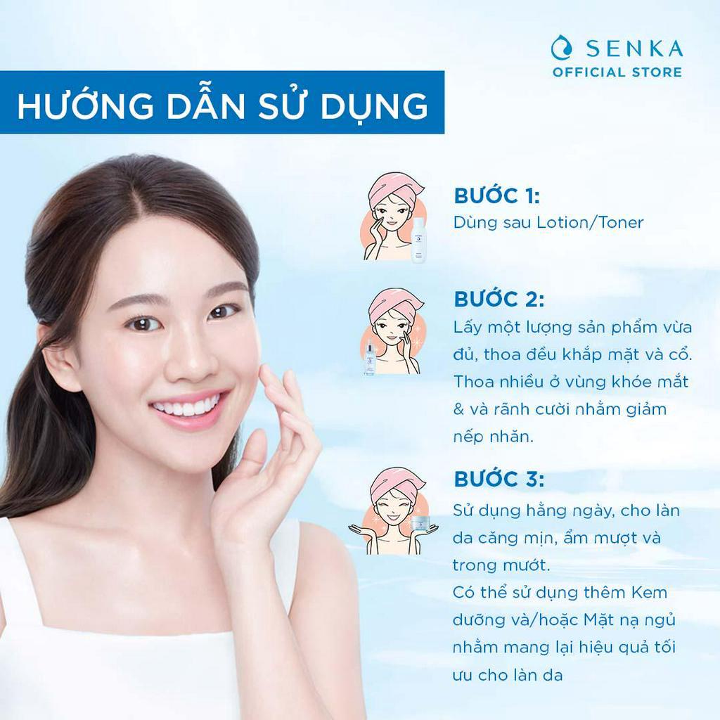 Serum dưỡng ẩm và chống lão hóa SENKA DEEP MOIST 3X HA SERUM 30ML