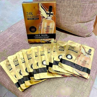 MẶT NẠ LỤA 24k GOLDZAN CAO CẤP