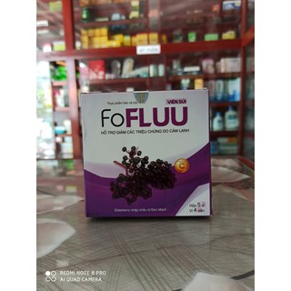 Viên sủi FoFLUU hộp 20 viên- Hỗ trợ giảm các triệu chứng do cảm lạnh