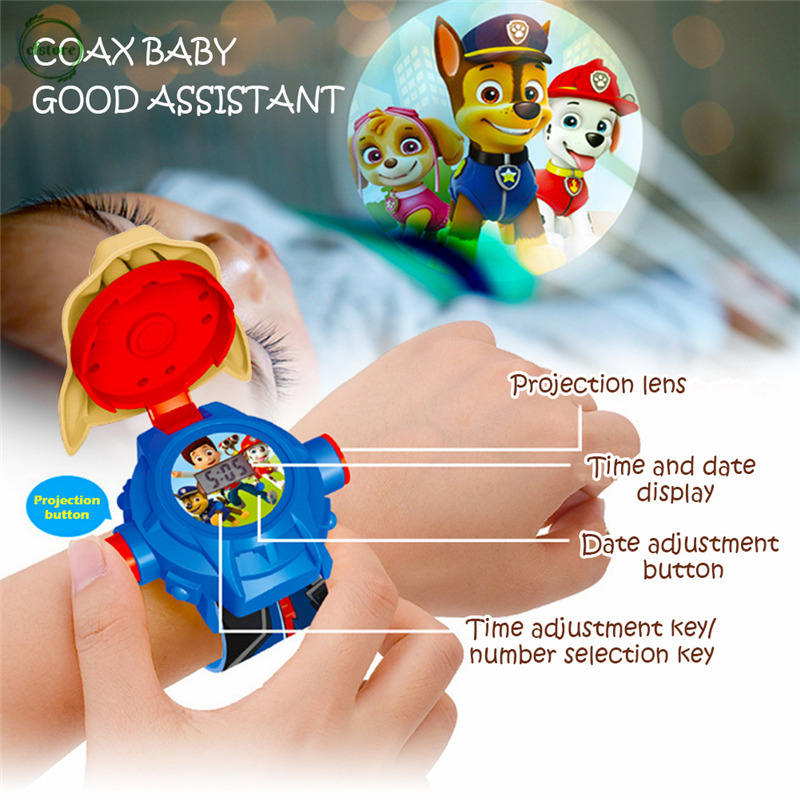 Đồng hồ điện tử 24 ảnh chiếu độc đáo cho bé