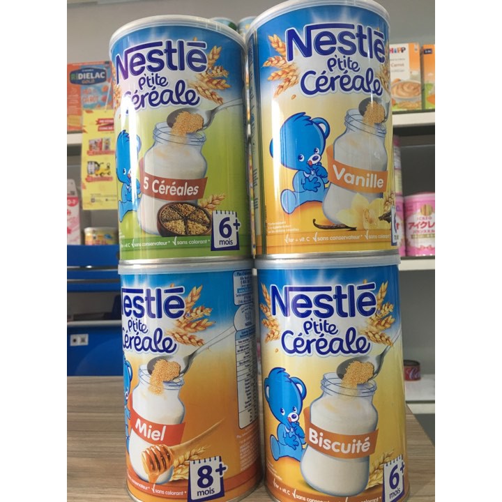 BỘT LẮC SỮA NESTLE PHÁP 400G ĐỦ VỊ