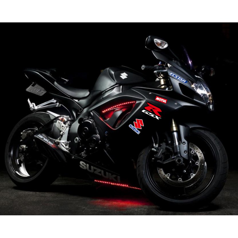 1 Nhãn Dán Phản Quang Chống Nước Trang Trí Xe Máy Suzuki Fairing GSXR GSX-R RR 250 600 750 1000 K2 K3 K4 K5 K6 K7 K8 H1