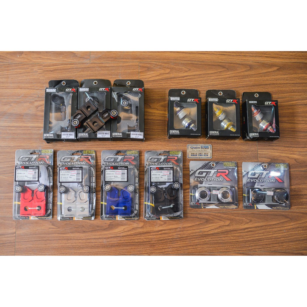 Pad CnC GTR Thailand kèm bẩy nâng dành cho Yamaha TFX - R15 - R15 V3 và MT15 Sản phẩm CNC Cao