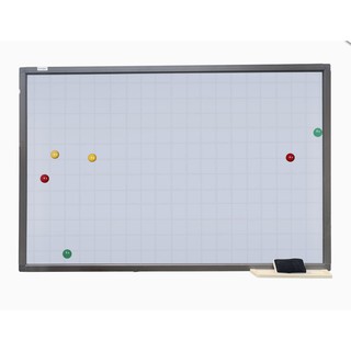 Bảng Từ Trắng HÀN QUỐC khung ĐQ màu Cà phê (Kích thước 80x120cm.Quà Tặng:  Bút + Lau bảng + Viên nam châm)