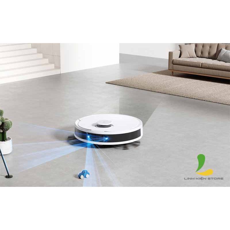 Robot hút bụi Ecovacs Deebot N8 Pro Plus - Thiết kế vô cùng mỏng nhẹ và nhỏ gọn - Hệ thống lau thông minh OZMO