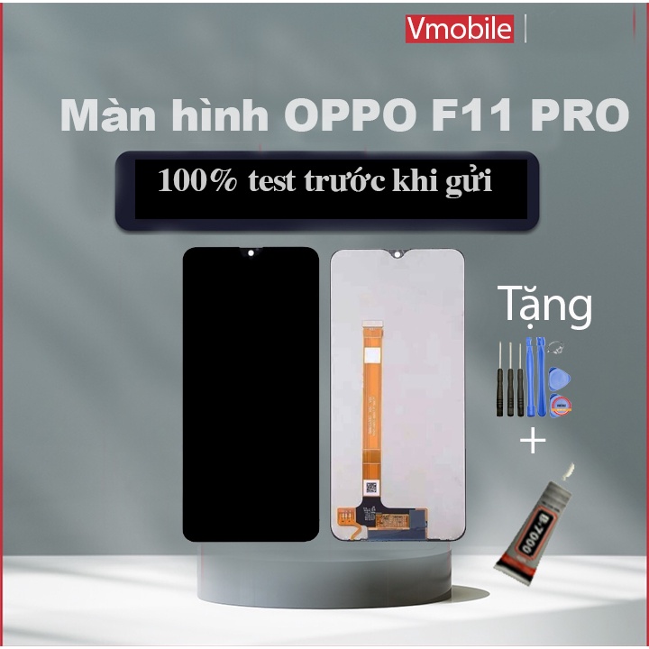 Màn hình oppo f11 pro zin tặng kèm bộ sửa 8 trong 1 và keo dán