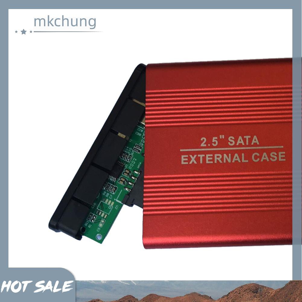 Hộp Đựng Ổ Cứng Ngoài Sata 2.5 Inch Usb 2.0 Bằng Hợp Kim Nhôm | BigBuy360 - bigbuy360.vn