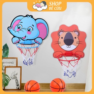 Bộ đồ chơi bóng rổ treo tường mini cho bé vui chơi trong nhà