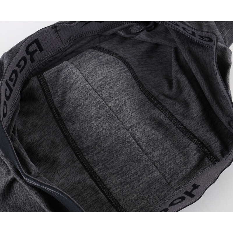 Quần lót nam boxer thun lạnh cao cấp, sịp đùi thể thao cạp to nam