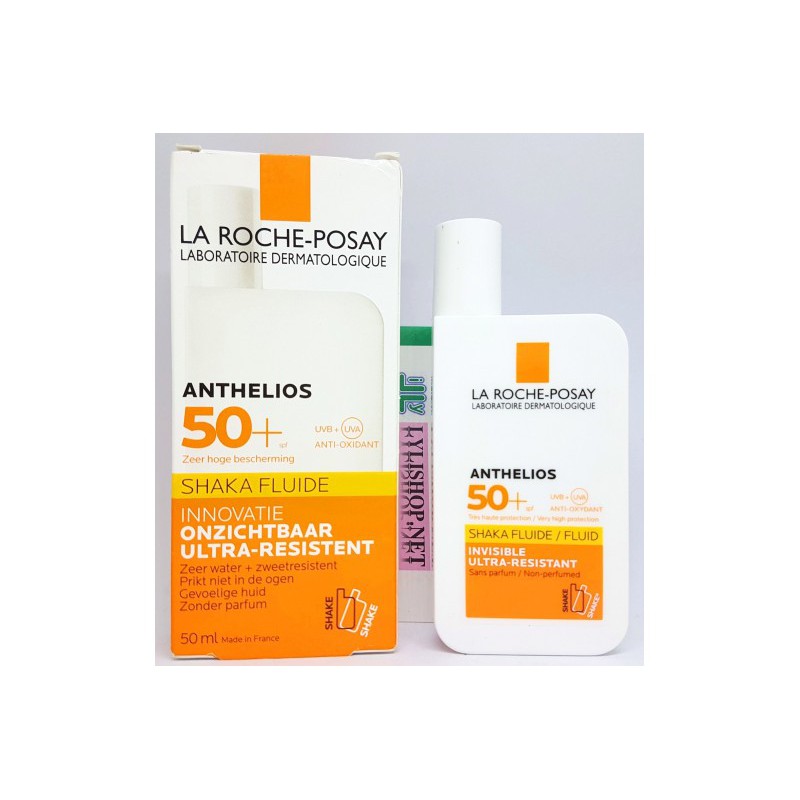 Kem chống nắng dạng sữa lỏng nhẹ không nhờn rít La Roche-Posay Anthelios Invisible Fluid SPF 50+ 50ml | BigBuy360 - bigbuy360.vn