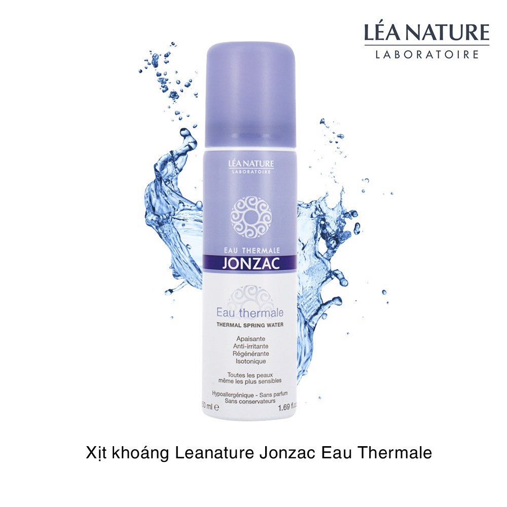 XỊT KHOÁNG CẤP NƯỚC DƯỠNG ẨM JONZAC EAU THERMALE THERMAL SPRING WATER 300ML CHÍNH HÃNG - 7507