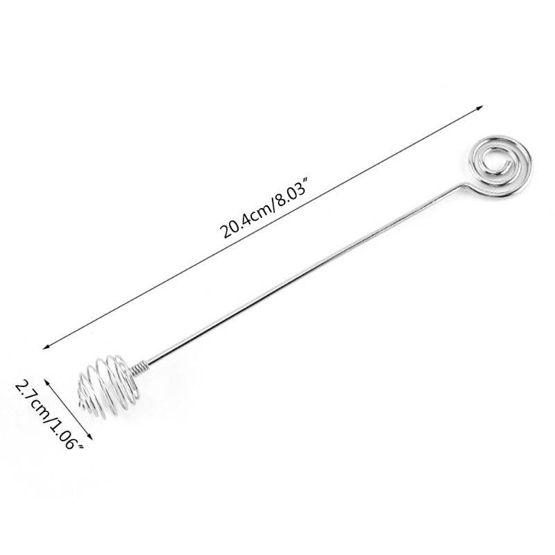 Set 6 Que Khuấy Mật Ong Bằng Thép Không Gỉ