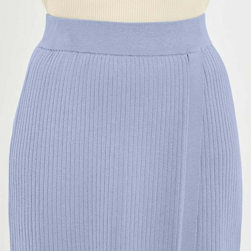 Chân váy len tăm bút chì  dễ thương, quyến rũ của GU - Nhật