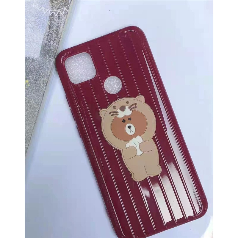 Ốp Điện Thoại Mềm Họa Tiết 3D Đáng Yêu Cho OPPO A3S A33 Realme 3 5 Pro 7 C11 Reno 2F 2Z 2 4 4G