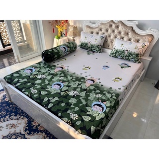 Ga gối THUN LẠNH 5D cao cấp