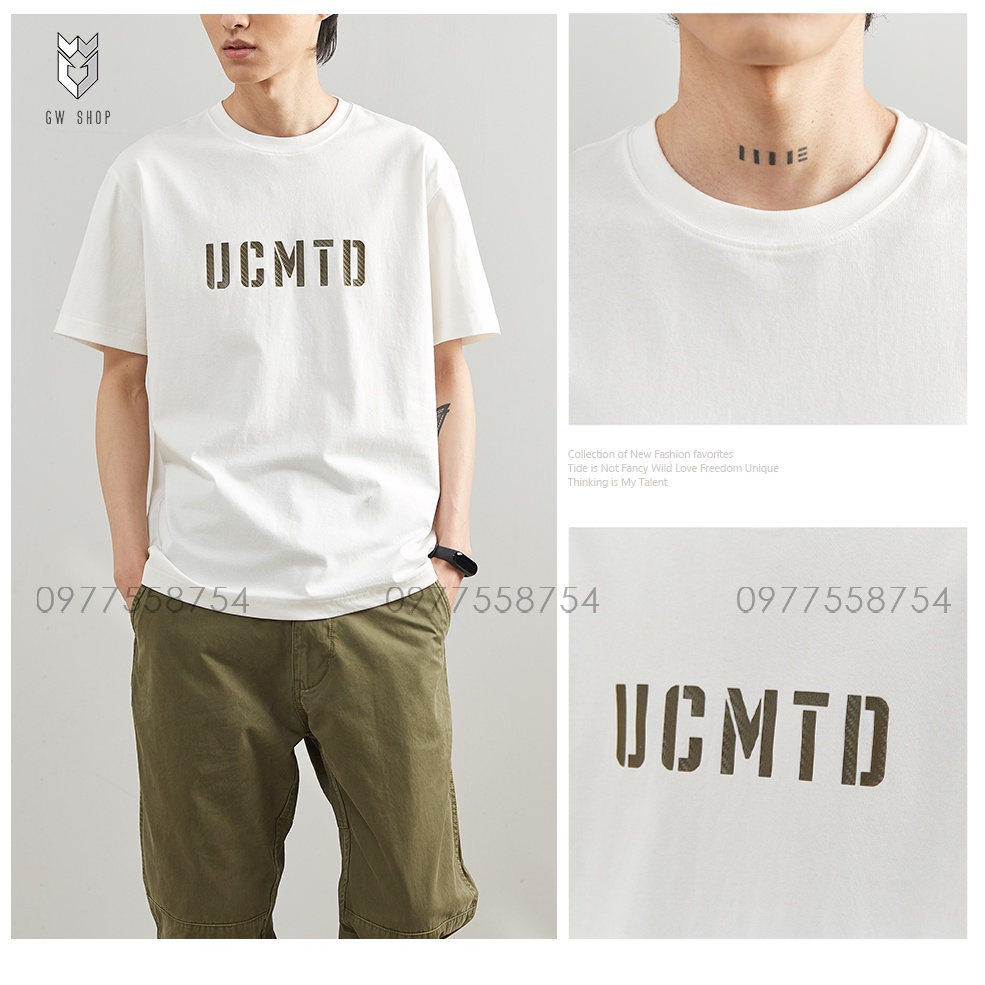 Áo thun nam nữ Unisex UCMTD , áo phông tay lỡ in local brand - GW Shop