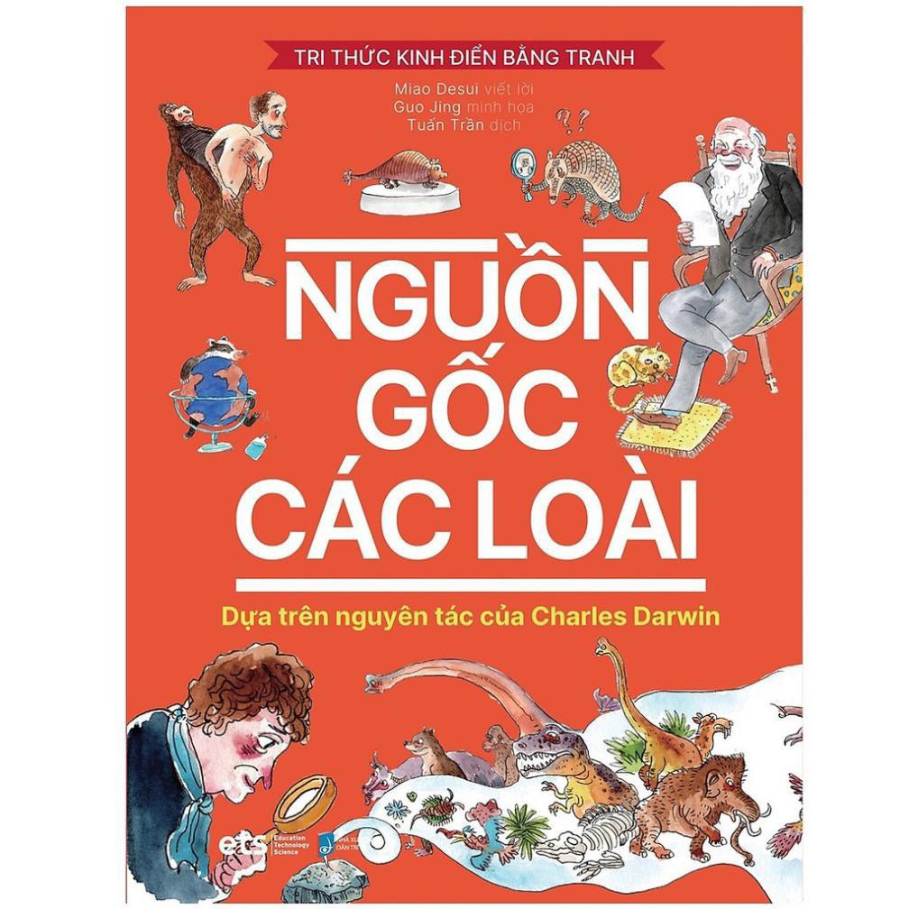 Sách - Tri Thức Kinh Điển Bằng Tranh - Nguồn Gốc Các Loài [AlphaBooks]