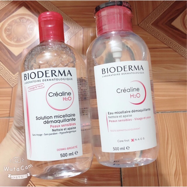 Tẩy trang bio hồng 500ml