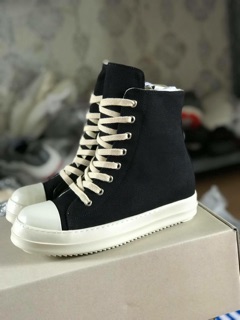 Giầy Rick Owen Cao cổ ( Sản phẩm mới nhất )