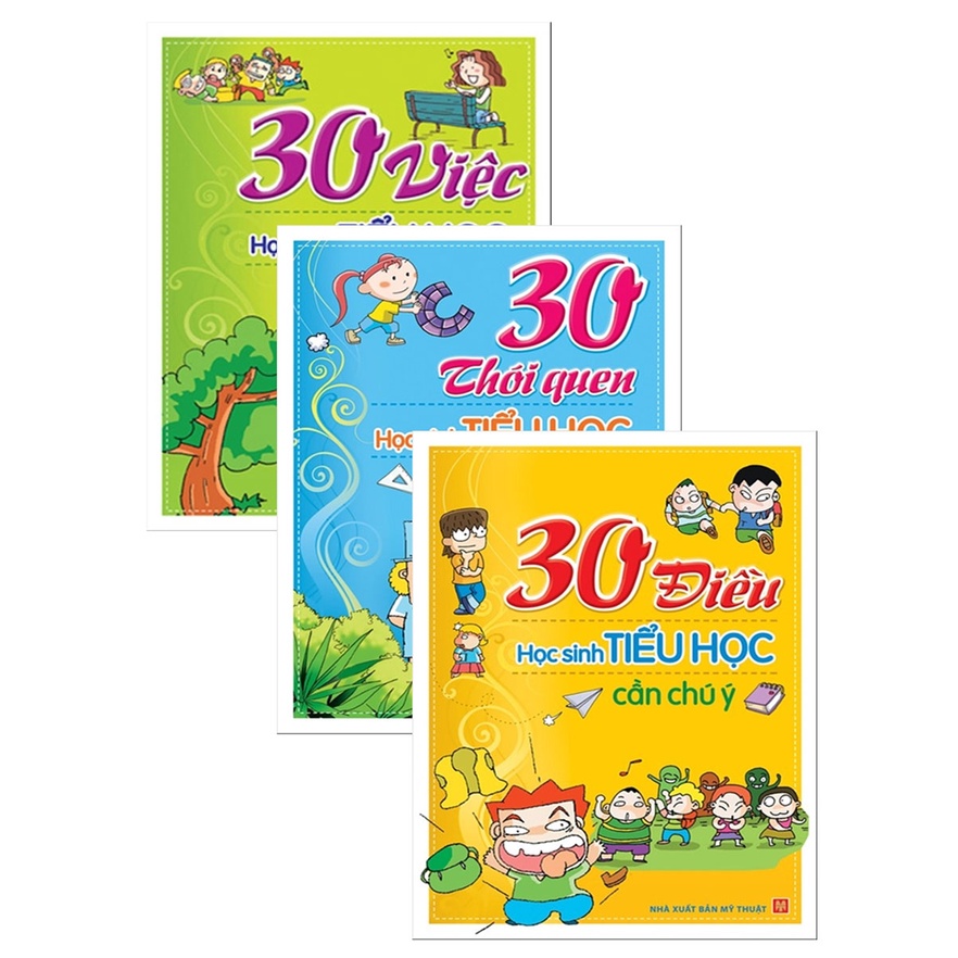 Sách - 30 Điều Học Sinh , 30 Thói Quen Học Sinh , 30 Việc Học Sinh ( Bộ 3 Cuốn )