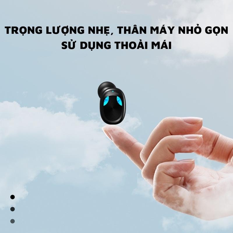 Tai nghe Bluetooth không dây X3 Pro Cao Cấp | Cảm biến vân tay, có hộp sạc lưu trữ, hỗ trợ sạc nhanh, tai nghe thể thao