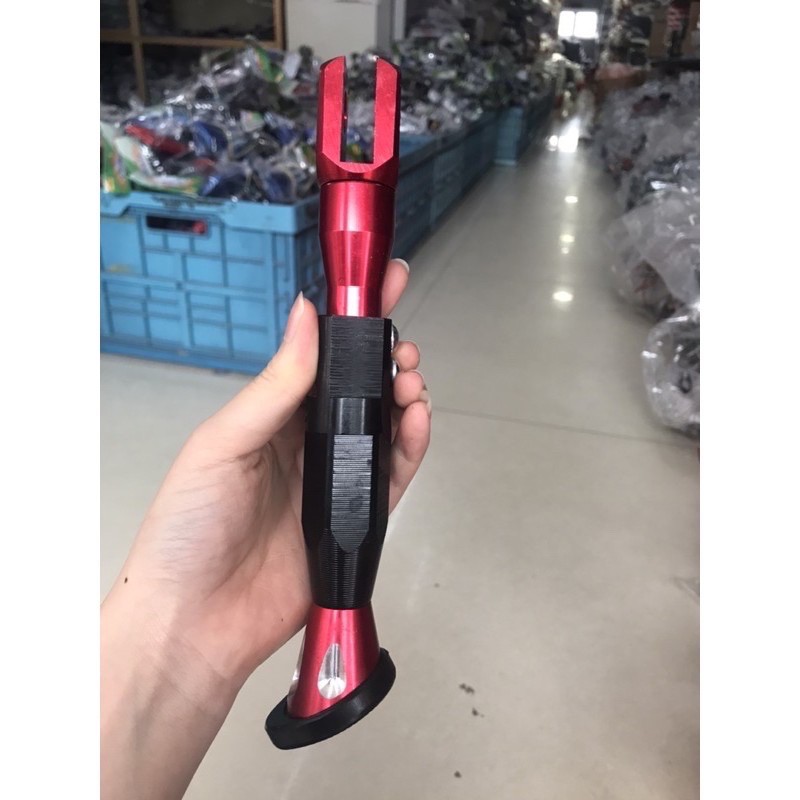 Chân chống xe máy nhôm nguyên khối CNC Rizoma, phù hợp nhiều loại xe