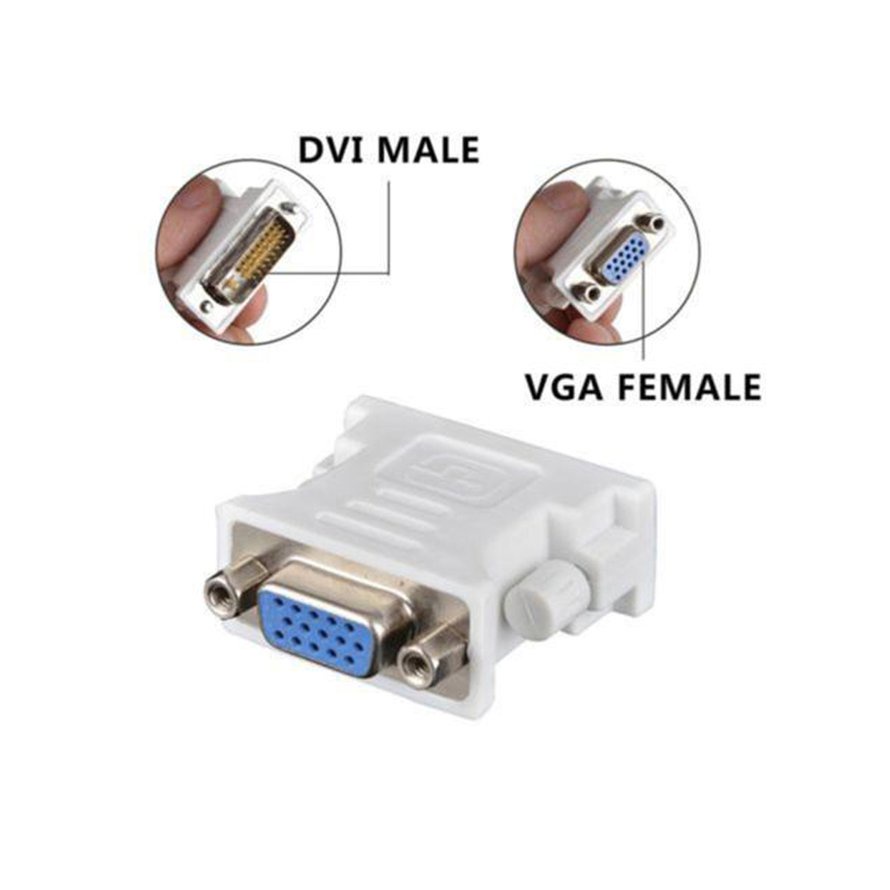 Đầu chuyển đổi VGA sang DVI D/24+1 Pin