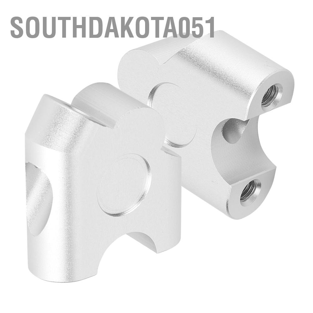 Hàng Sẵn Phụ Kiện Nâng Cao Tay Lái Xe xe máy Bộ chuyển đổi gắn kết 22mm Universal Motorcycle Handle Bar Riser Handlebar Clamp Back【Southdakota051】