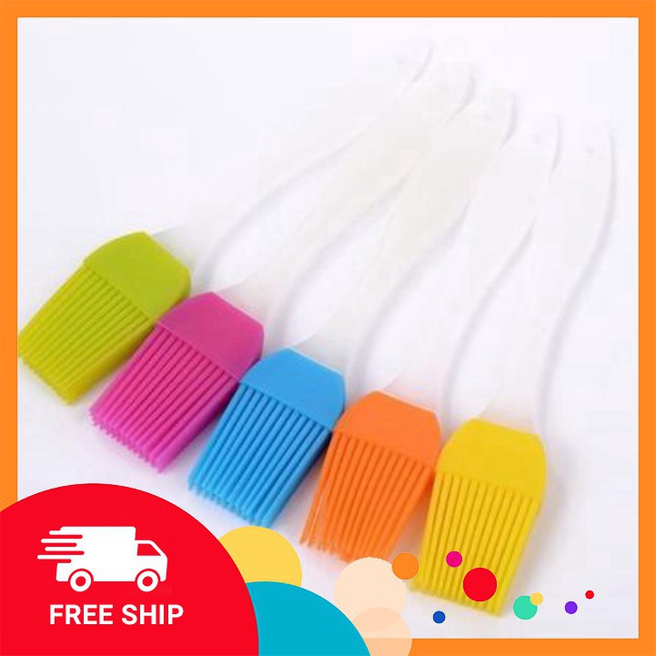 tậu phổ biến giá tốt Cọ silicone phết dầu khiến bánh & nướng BBQ nhiều màu masha2019