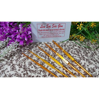 Kim móc len cán vàng (loại thường)