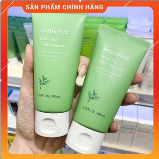Sữa Rửa Mặt Trà Xanh Innisfree Green Tea Foam Cleanser 80ml