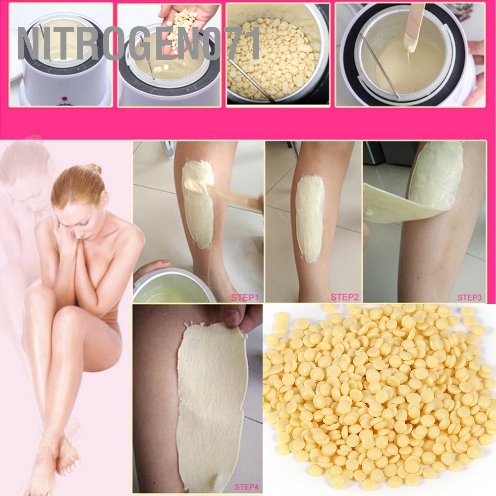 [Hàng mới về] Túi hạt sáp cứng dùng tẩy lông có 10 hương 50g dùng cho cơ thể/ vùng kín