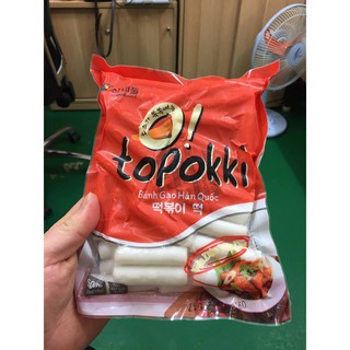 Bánh gạo Hàn Quốc dạng thỏi