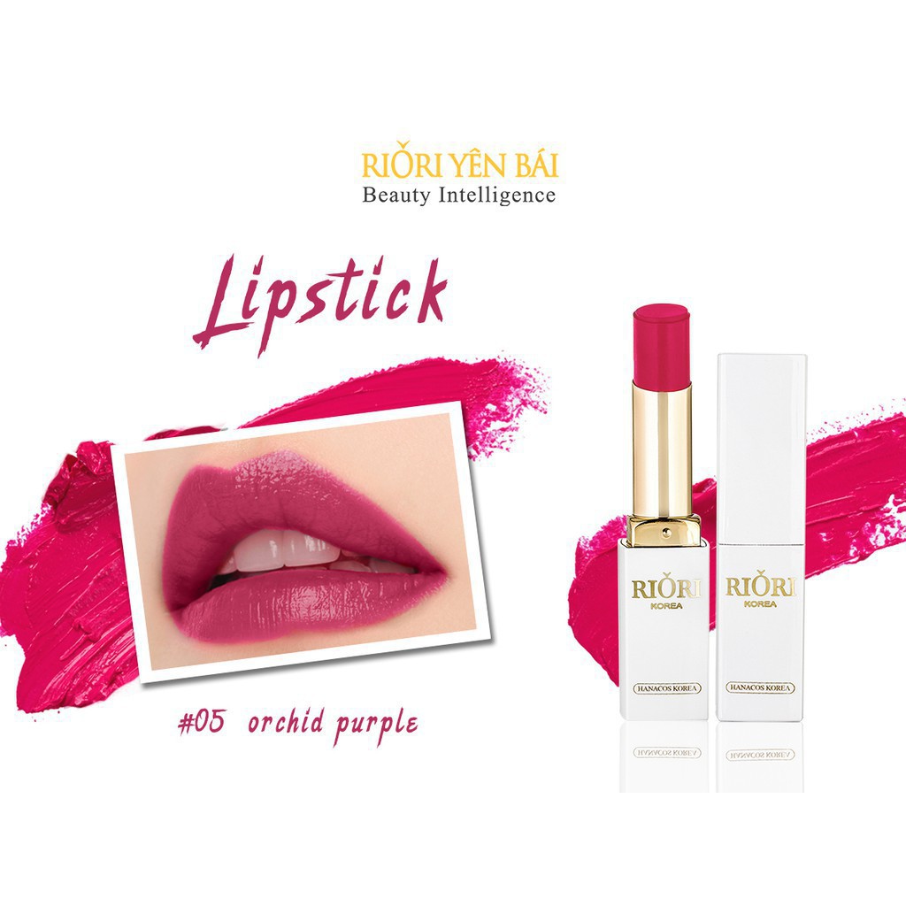 Son Dưỡng Môi ❤ RIORI Lipstick 05 - Orchid Purple | BigBuy360 - bigbuy360.vn
