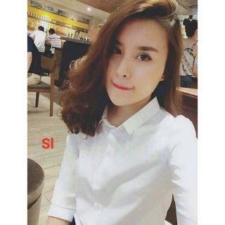 Xả áo sơ mi trắng - đen